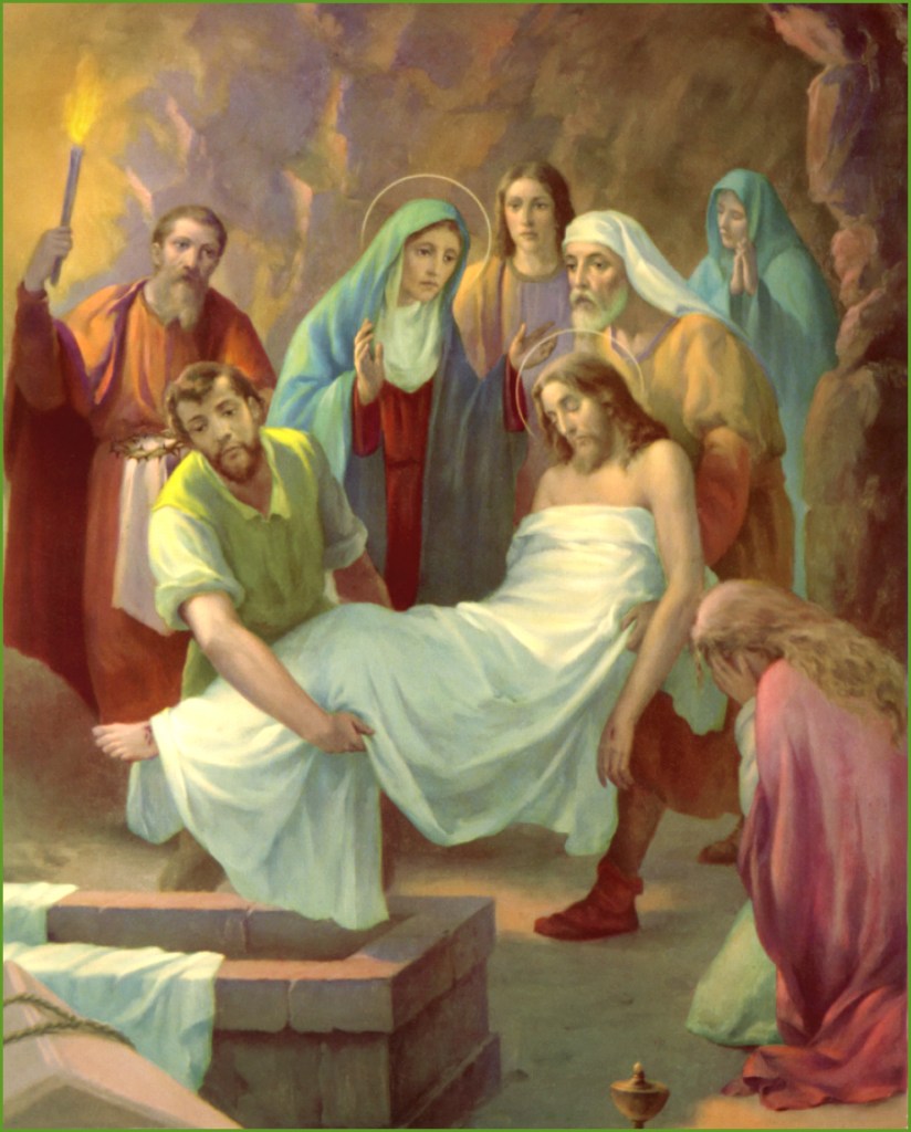 FOURTEENTH STATION: JESUS IS LAID IN THE&nbsp;SEPULCHER