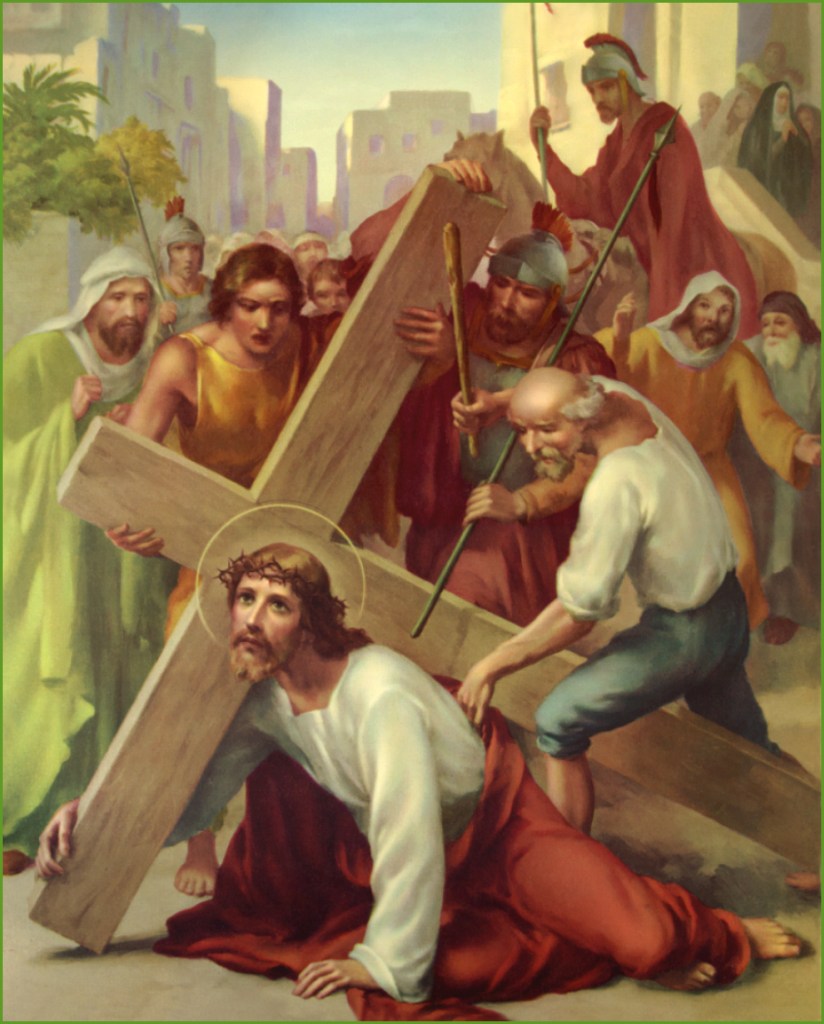 THIRD STATION: JESUS FALLS THE FIRST&nbsp;TIME